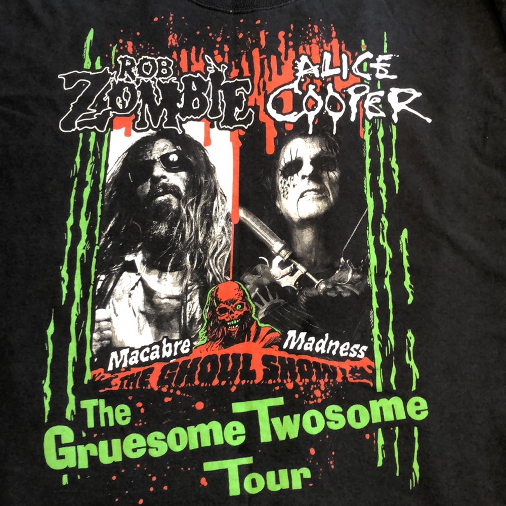Rob Zombie - Alice Cooper T-shirt